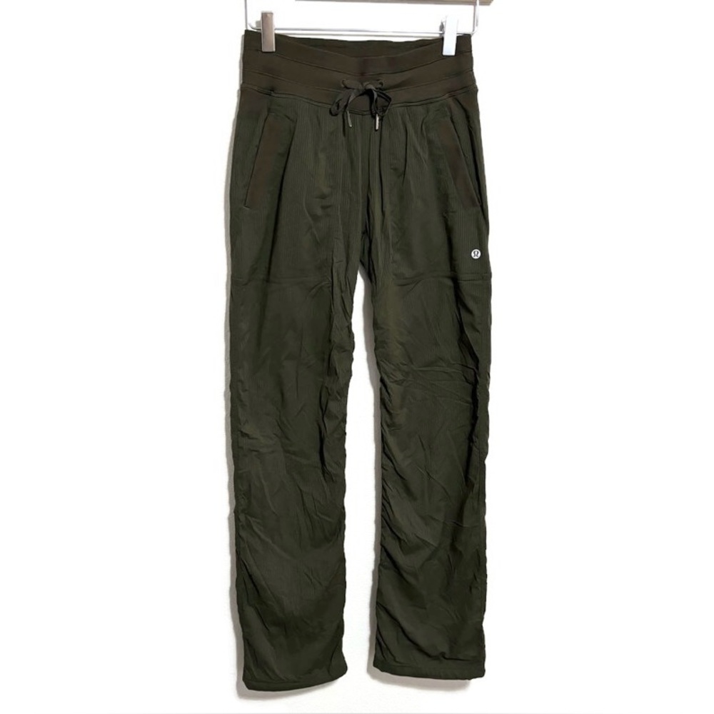 Lululemon Dance Studio Pant III Lined 30” Green